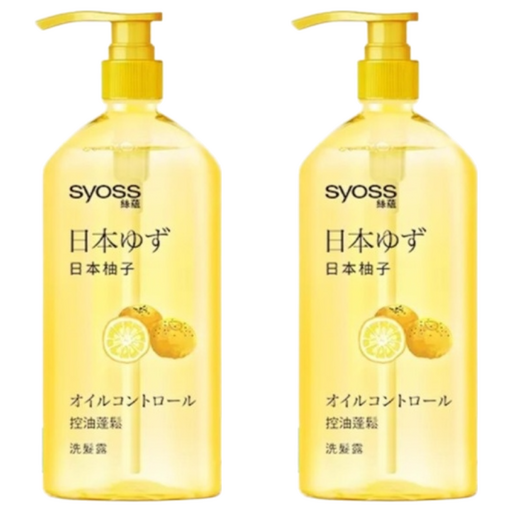 syoss 絲蘊 台灣公司貨 控油蓬鬆洗髮露 日本柚子, 2瓶