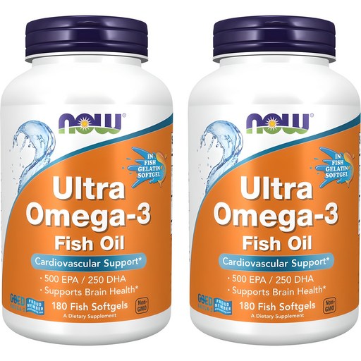 나우푸드 울트라 오메가 3 500 EPA & 250 DHA 1000mg 피쉬 소프트젤