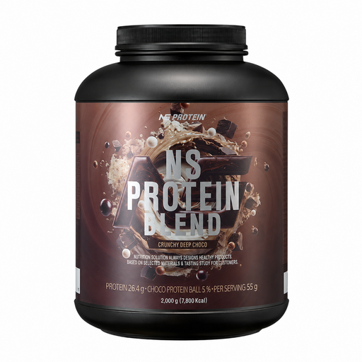 NS 프로틴 블렌드 WPI 함유 딥초코 2kg, 복합단백질 헬스보충제