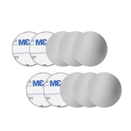 어반카 휴대폰 마그네틱 자석 접착식 스틸패치 원형 40 x 40 mm 10p