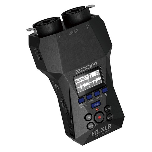ZOOM H1 XLR(128GB)프리앰프 32bit 플로트 오디오 녹음 AS가능
