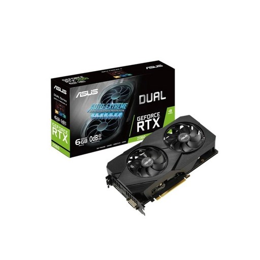 새로운 asus dual-rtx2060-o6g-evo o12g 그래픽 카드 12GB GPU rtx 2060
