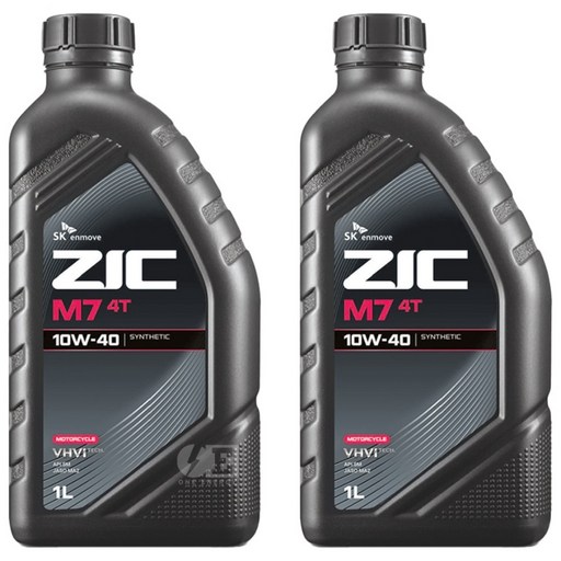 4행정 오토바이 오일 SK ZIC M7 4T 1L