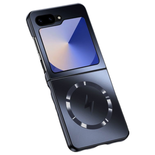 럭스폰 갤럭시 플립전용 강력 맥세이프 티타늄 전기도금 명품 케이스