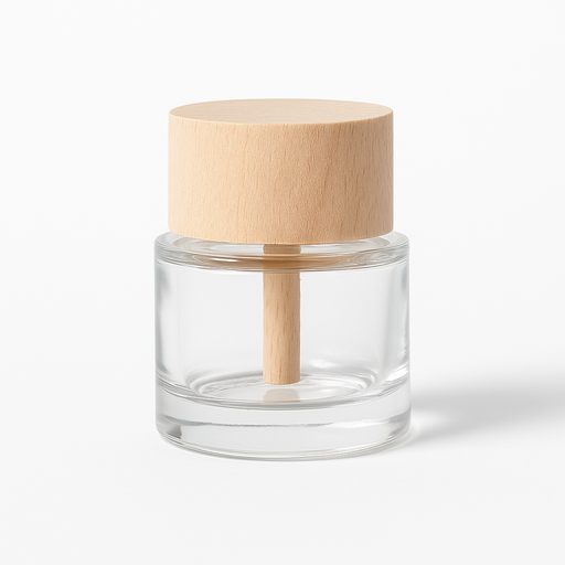 원통우드캡 차량용50미리 디퓨저용기 마미하우스, 6개, 50ml, 우드