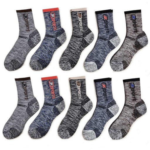 제이케이 이중바닥 쿠션 장목 등산양말 10켤레 제이케이 이중바닥 쿠션 장목 등산양말 10켤레