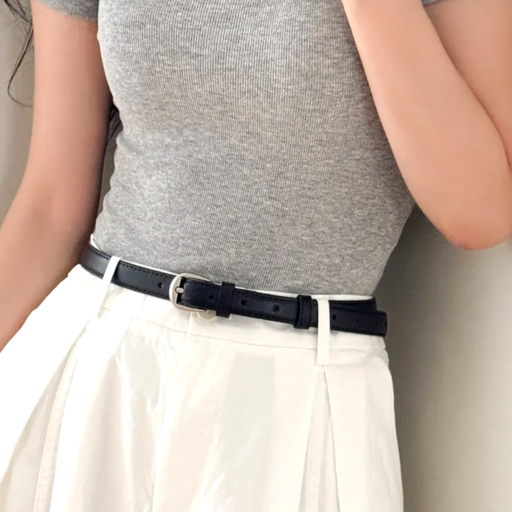 아마폴라 여성 소가죽벨트 청바지용 허리띠