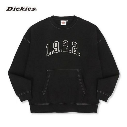 국내발송디키즈 414 헤리티지 로고 루즈핏 기모 맨투맨