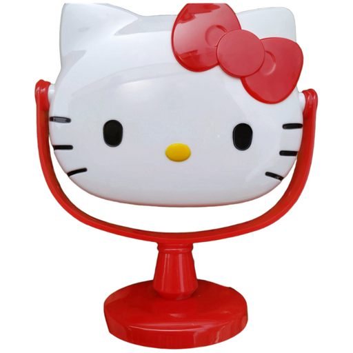 GOYES 산리오 헬로 키티 탁상 회전 거울 귀여운 소품