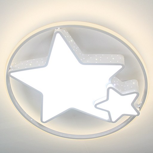 예스케이라이팅 LED방등 투스타 문스타 아이방등 키즈조명 키즈카페