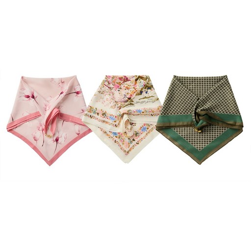 [인포벨]TV홈쇼핑정품 애드크로스 이블링 파리 골드링 스카프 자석 스카프링 야외 간절기 봄 중년 스카프