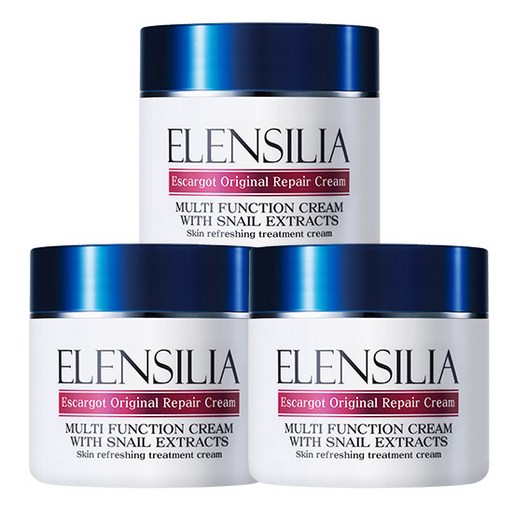 엘렌실라 에스카르고 오리지날 달팽이크림, 50g, 3개
