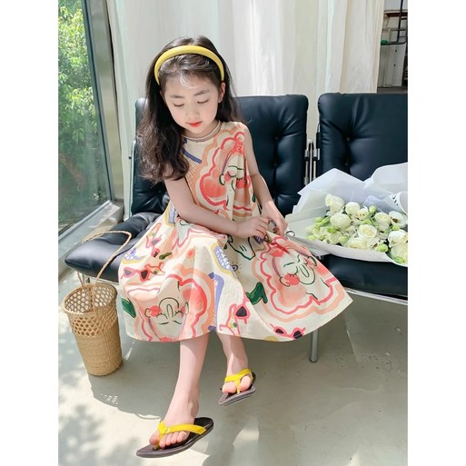 MODNEY 초중학생 원피스 롱 공주원피스MD013