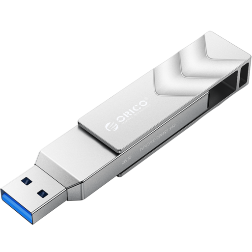 오리코 USB3.2 Gen2 10Gbps A타입 C타입 2in1 USB 메모리 드라이브 G202, 1개, 512GB