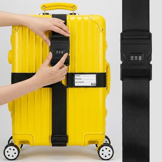 이엔비 TSA 여행 캐리어 가방 잠금 스트랩 벨트