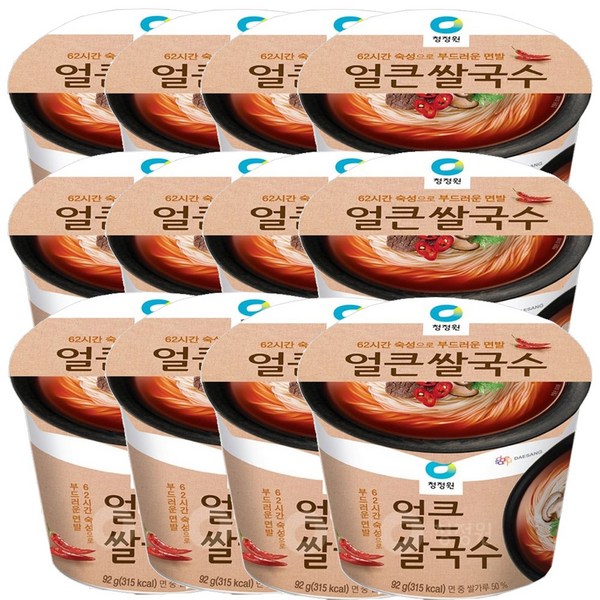 청정원 얼큰쌀국수: 맛있고 간편한 한 끼, 궁금증 해결 완벽 가이드! (후기, 조리법, 칼로리 비교까지!)