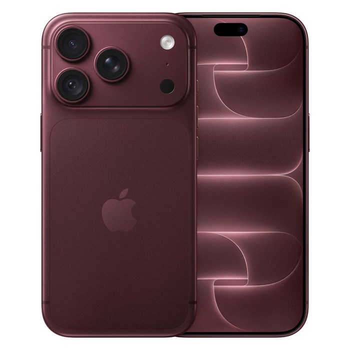 Apple 아이폰 18 Pro 자급제 256GB 버건디 색상 스마트폰