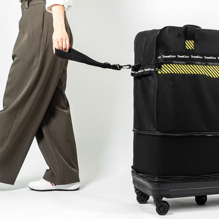 트래블기어 PC 교체용 바퀴 3단 이민가방