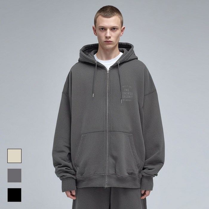 OHP 스탠다드 기모 후드집업 3colors