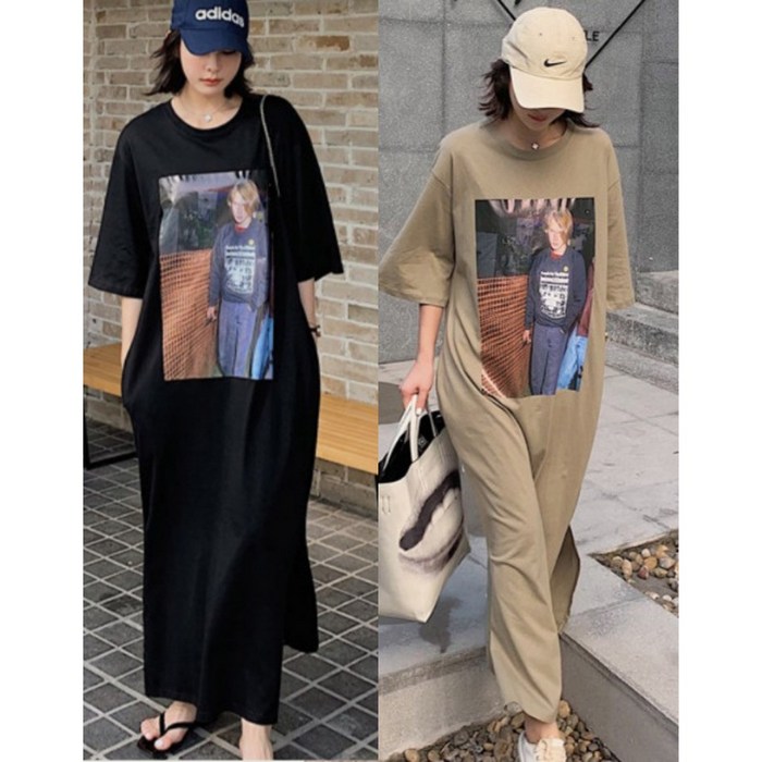 온더프 브룩클린 여성 빅사이즈 롱 원피스 온더프 브룩클린 여성 빅사이즈 롱 원피스
