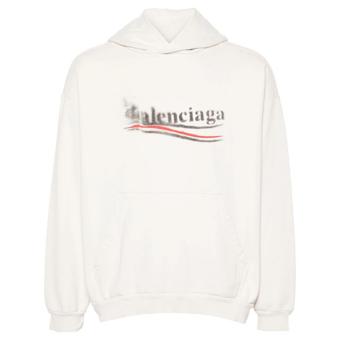 발렌시아가 폴리티컬 스텐실 후디