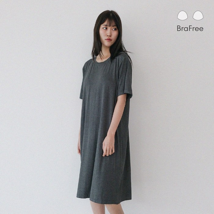 소프트라이프 편안함의 차원이 다른 브라프리 심플원피스반팔