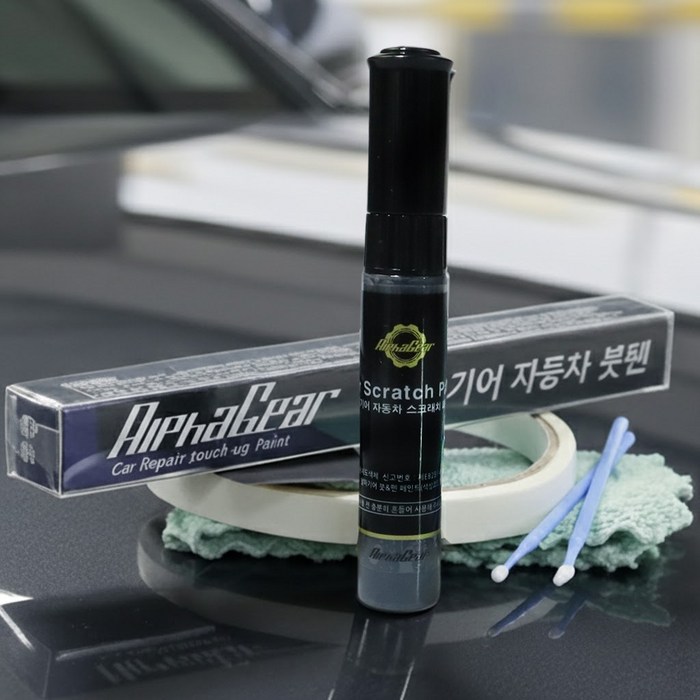 알파기어 더뉴 스포티지 NQ5 붓펜 FSB 퓨전블랙 카 페인트 차량용 자동차 셀프 도색 기스제거, 더뉴 스포티지 NQ5 FSB사은품, 1개