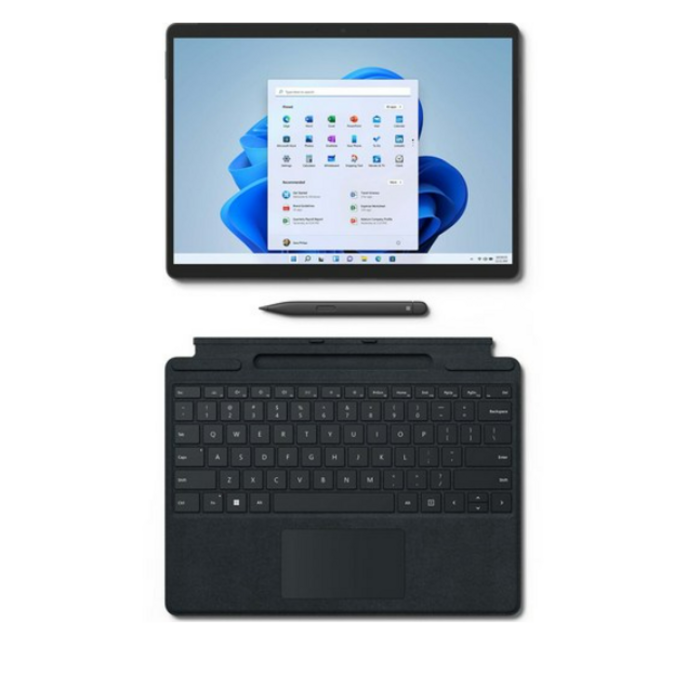 마이크로소프트 2022 서피스 프로 8 13  블랙 타입커버  슬림펜2
