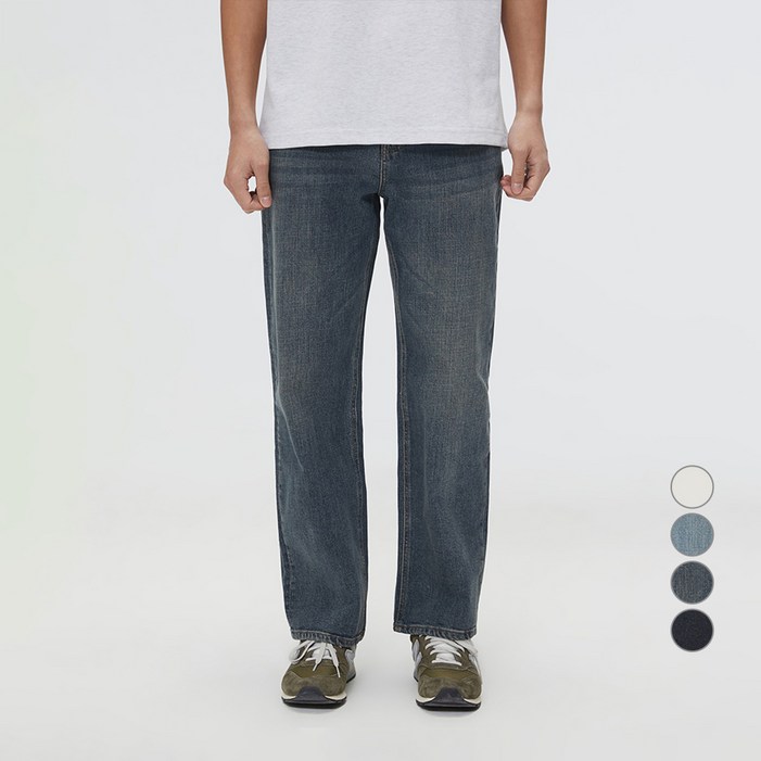 스파오 남성용 데일리지 스트레이트 진 SPTJF23C41