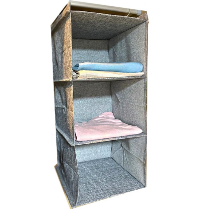 마켓감성 걸이식 수납함 3칸형