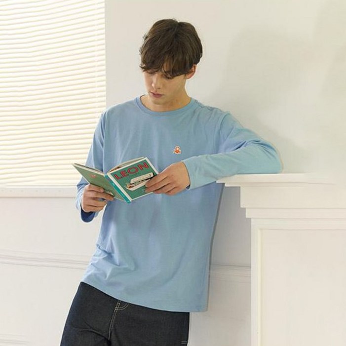 베네통 남녀공용 라이프웨어 긴팔 티셔츠 BN011 BNUTLS5M1