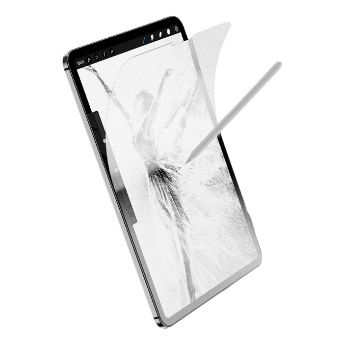 구스페리 종이질감 태블릿 패드 액정보호필름 세트, 단일색상