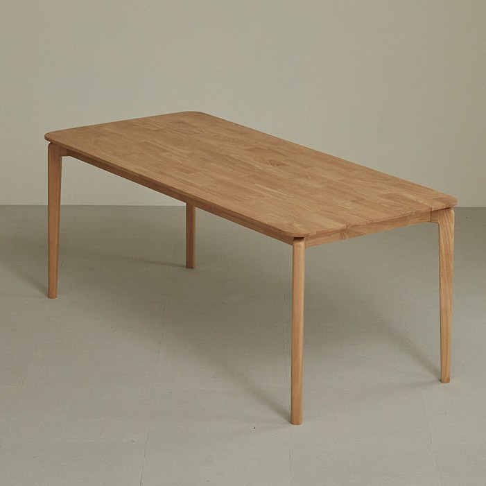 스칸딕 레프 원목식탁 방문설치