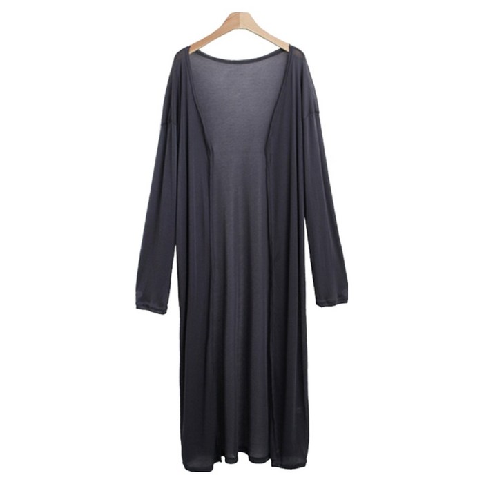 라라온 여성용 얇은 롱 로브 가디건 TSP965