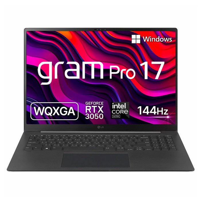 LG전자 2024 그램 Pro 17 43.1 코어Ultra7 지포스 RTX 3050 LG전자 2024 그램 Pro 17 43.1 코어Ultra7 지포스 RTX 3050