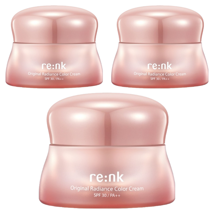 리엔케이 오리지널 래디언스 컬러크림 SPF30 PA, 핑크, 40ml, 3개