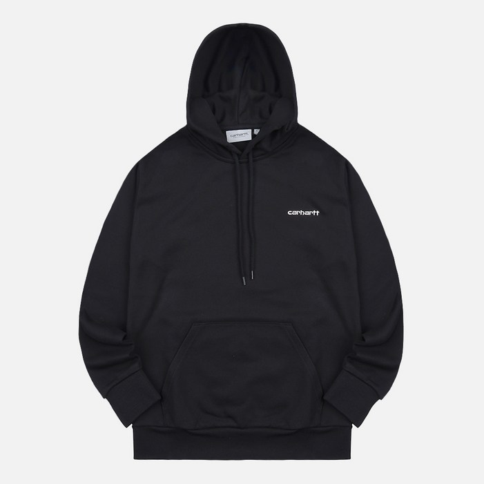 칼하트WIP SCRIPT EMBROIDERY 후드 티셔츠 칼하트WIP SCRIPT EMBROIDERY 후드 티셔츠