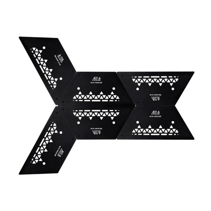 난로테이블 캠핑용 화로대 화롯대 라그렌 육각테이블 선반