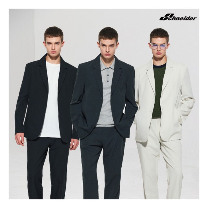 슈나이더 ■ 26SS 남성 에어리 수트 셋업 2종S609M