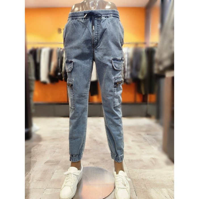 동아쇼핑 버커루 남성 데님카고 조거 데님팬츠B235DP270P