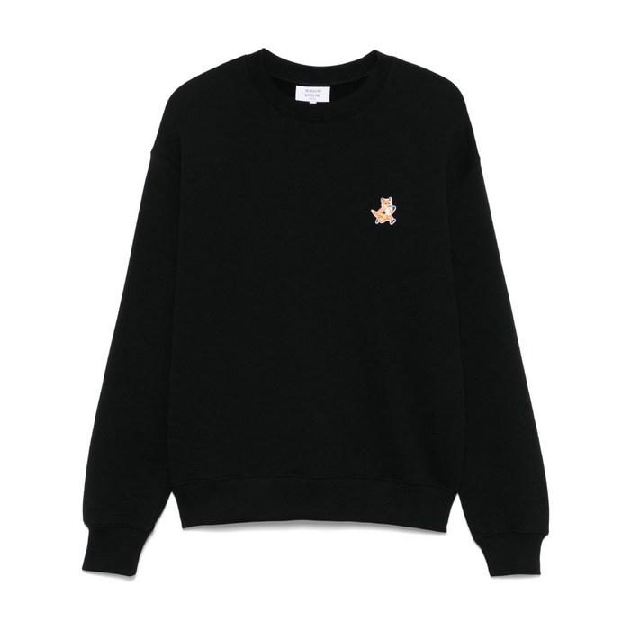 메종키츠네 스피디 폭스 아플리케 스웨트셔츠