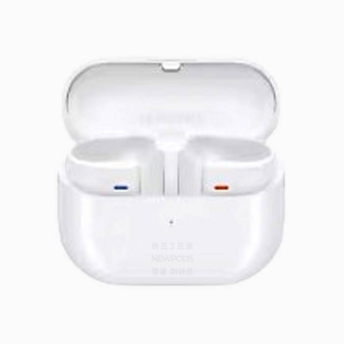 새제품 삼성 버즈3프로 화이트 본체 충전케이스 중고 정품