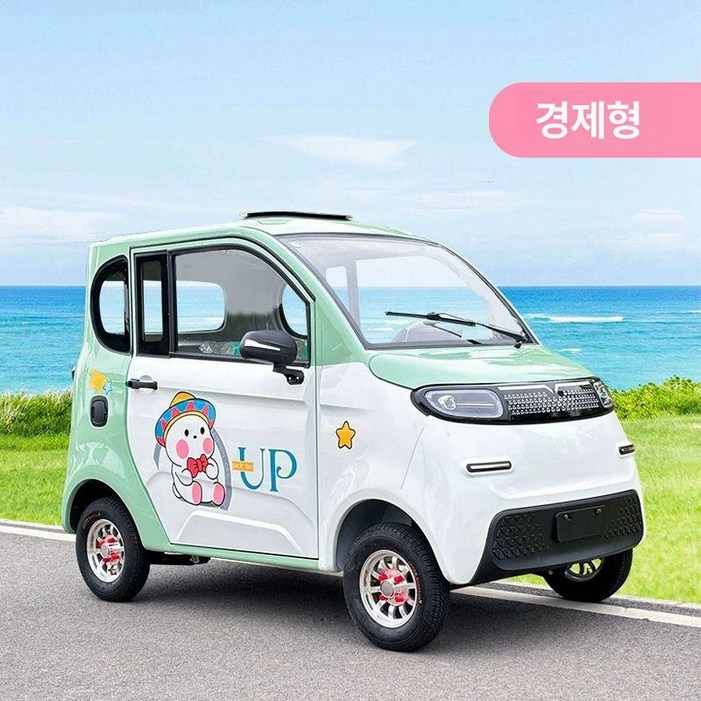 전기차 관광지 유원지 동네마실 리튬 배터리 전기 4륜차 2인 전동차