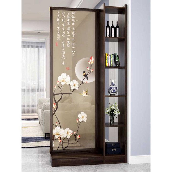 가벽 선반 공간 분리 분할 보드 스탠드형 다용도 거실