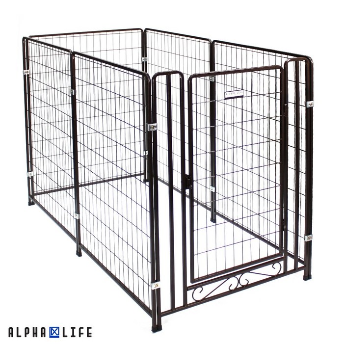 알파 튼튼 모듈 펫 울타리 애완견 울타리 강아지 울타리 조립식울타리 애완동물 조립식 울타리 실내 울타리 실외 울타리 토끼 울타리 보호망 애완동물 보호망 애완견 보호망, 1개