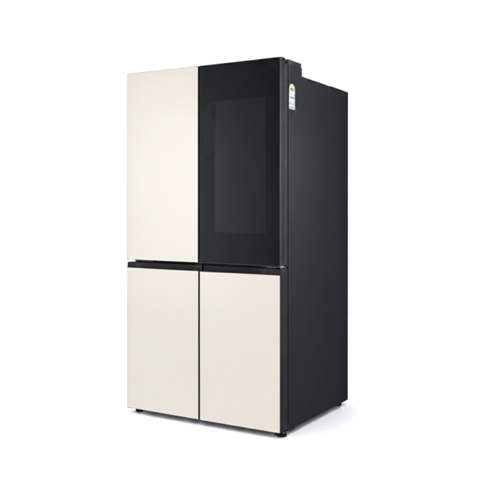 LG전자 양문형 냉장고 4도어 871L 노크온 매직스페이스 M876GBB431 1등급 기사님설치 페가전무상수거