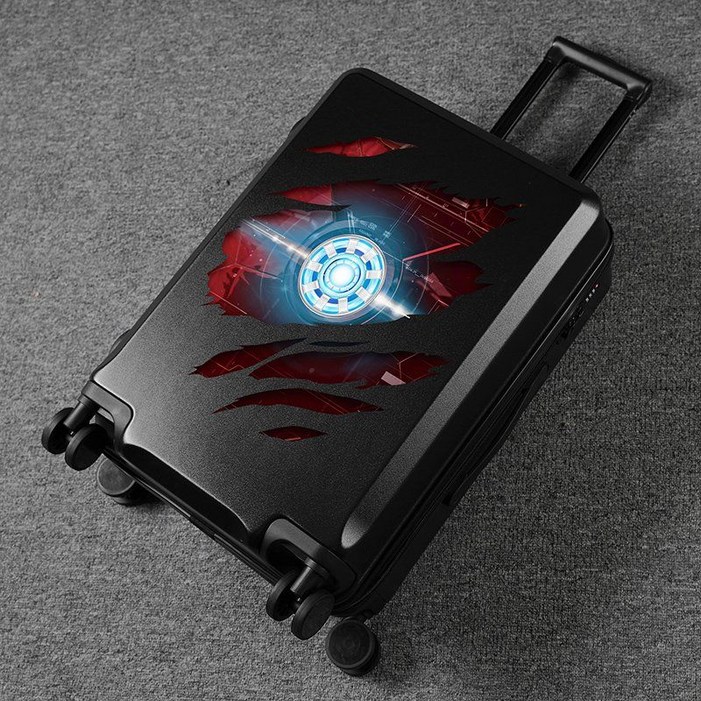 오마플 캐릭터 여행캐리어 아이언맨 별 특별한가방