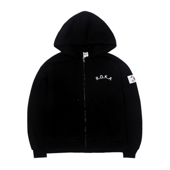 국산 특양면 ROKA 로카 후드집업 5color  남여공용 커플 군인 로카티