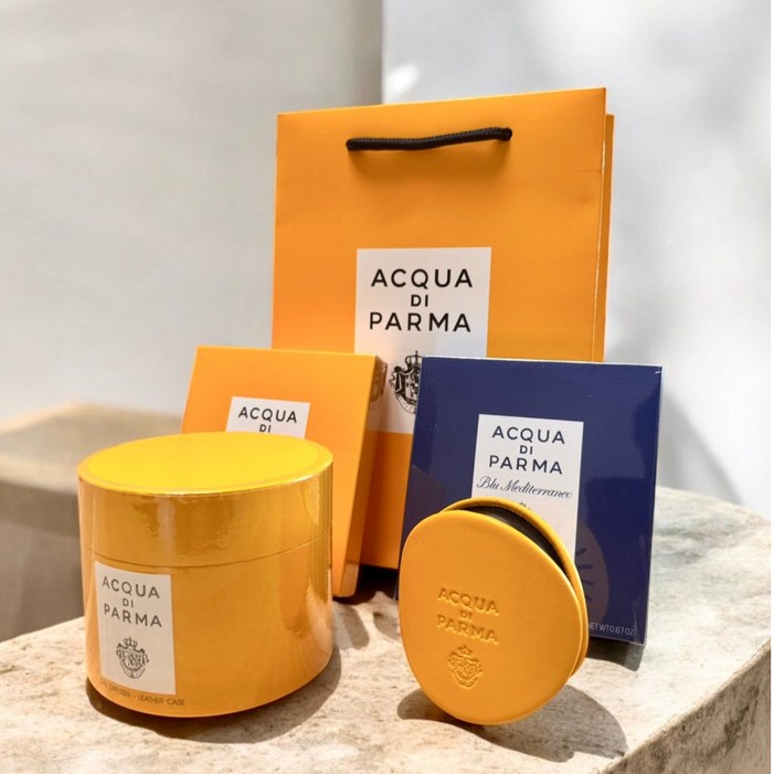 아쿠아 디 파르마 차량용 명품 방향제  선물 세트 카디퓨저