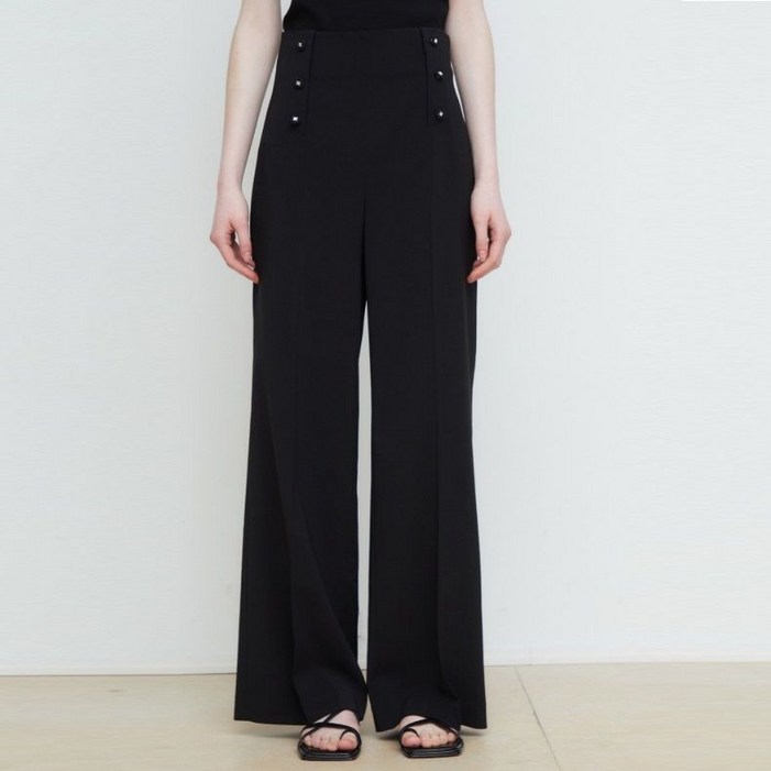 제이제이지코트 JJ지고트 버튼 장식 와이드 팬츠 GR6A0SL301 259488